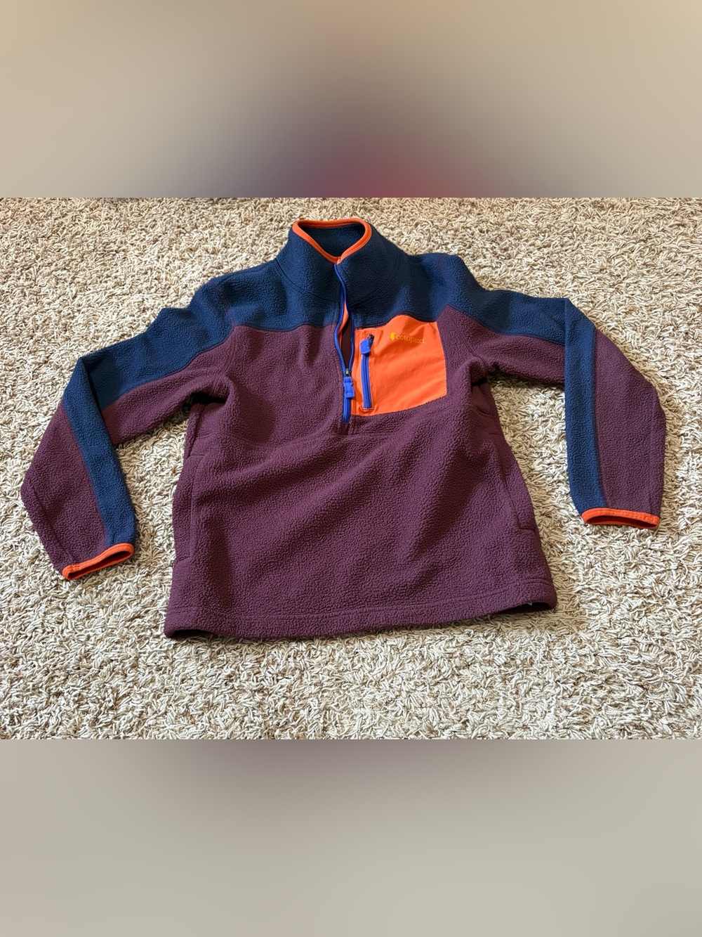 Cotopaxi Abrazo Half Zip Fleece Jacket Boys size Medium